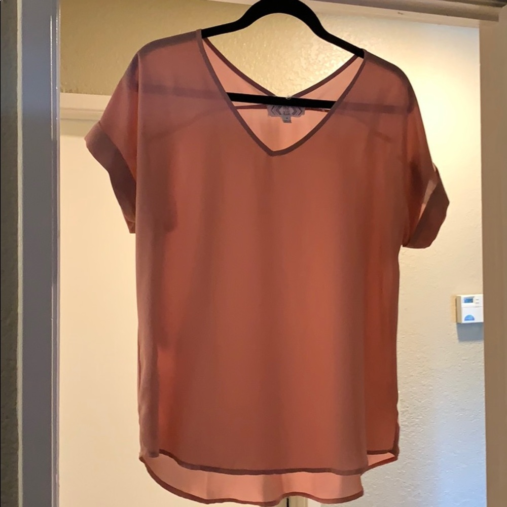 Pink Rose Blouse